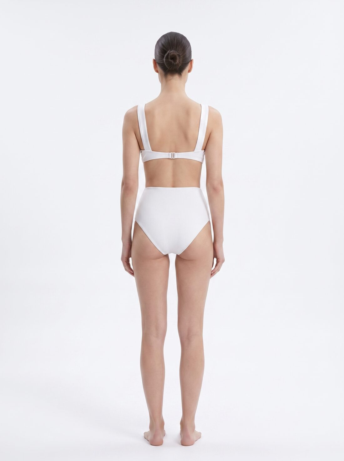 DYSW-216 Bikini brassière col carré et culotte taille haute