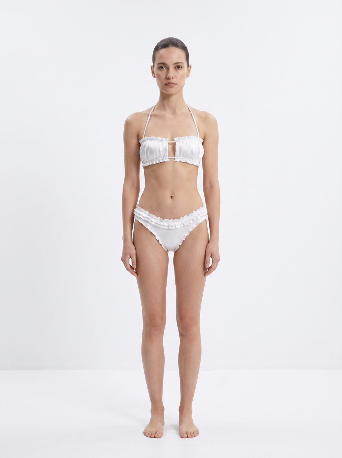 DYSW-218 Bikini bandeau à volants et anneau