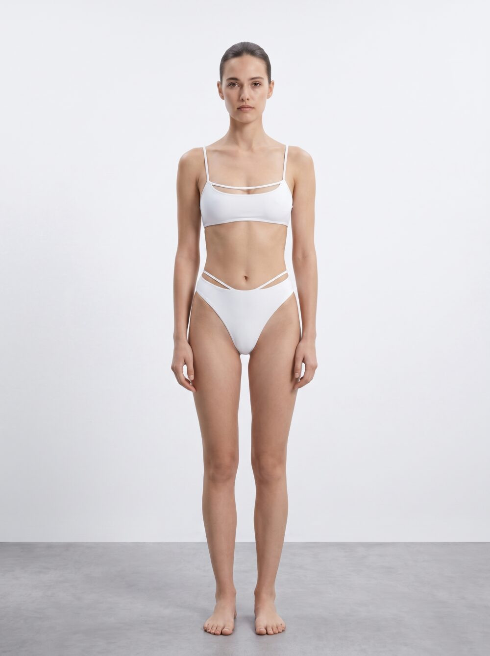 DYSW-212 Bikini brassière et tanga à doubles liens