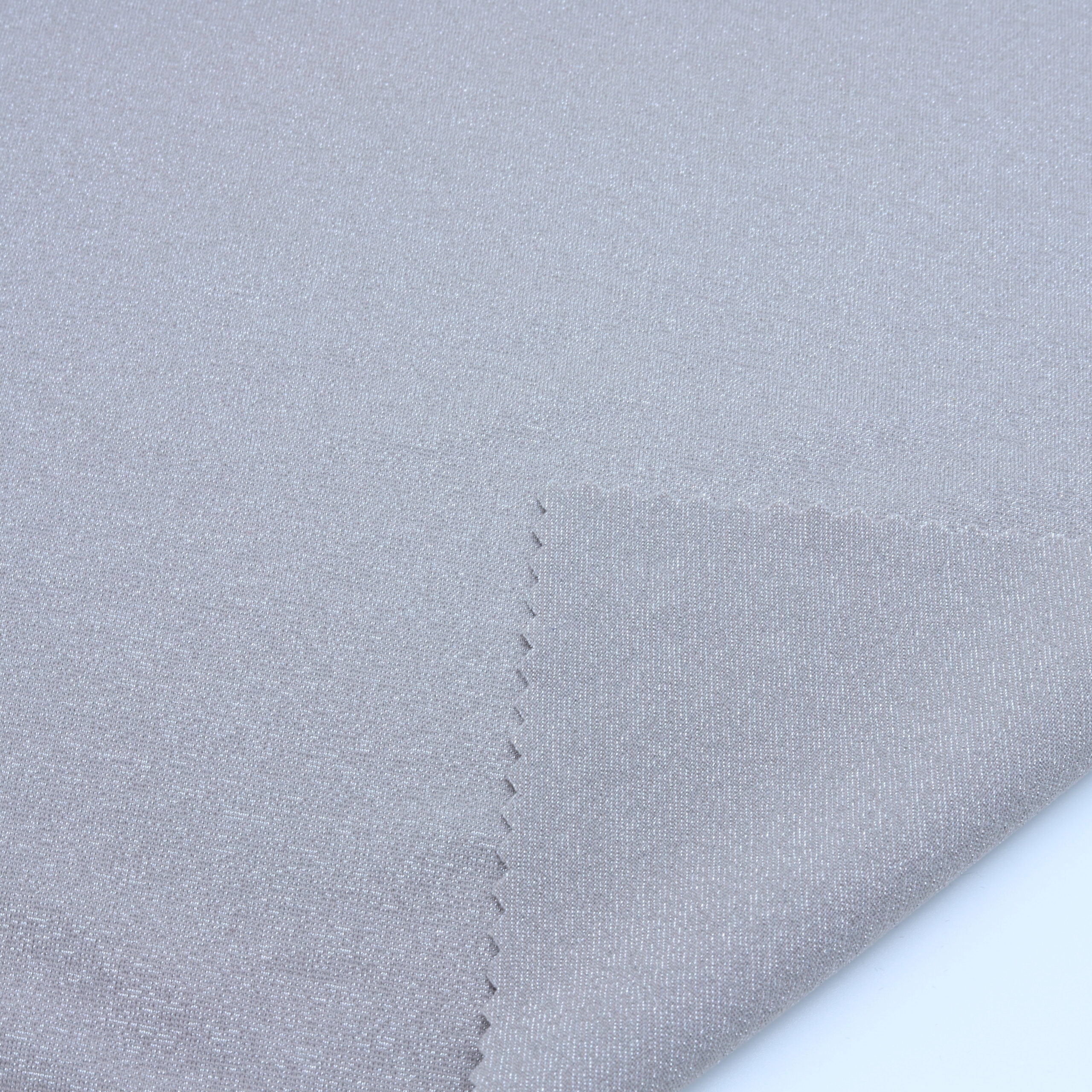 Tecido jacquard lurex cinza prateado · DY98556 · D’YRSAN