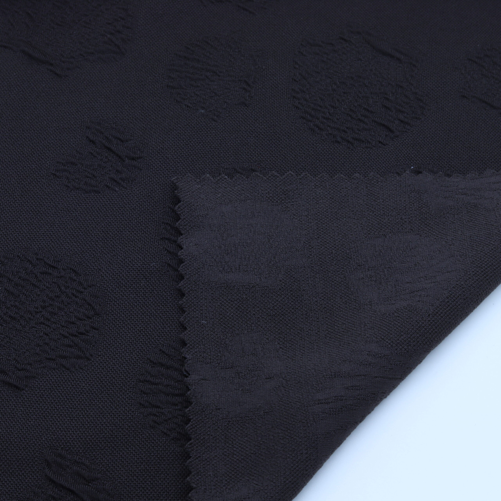 Tissu jacquard coquillages en relief Brun · DY80208 · D'YRSAN