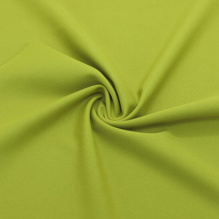 Tecido de lycra verde fosco