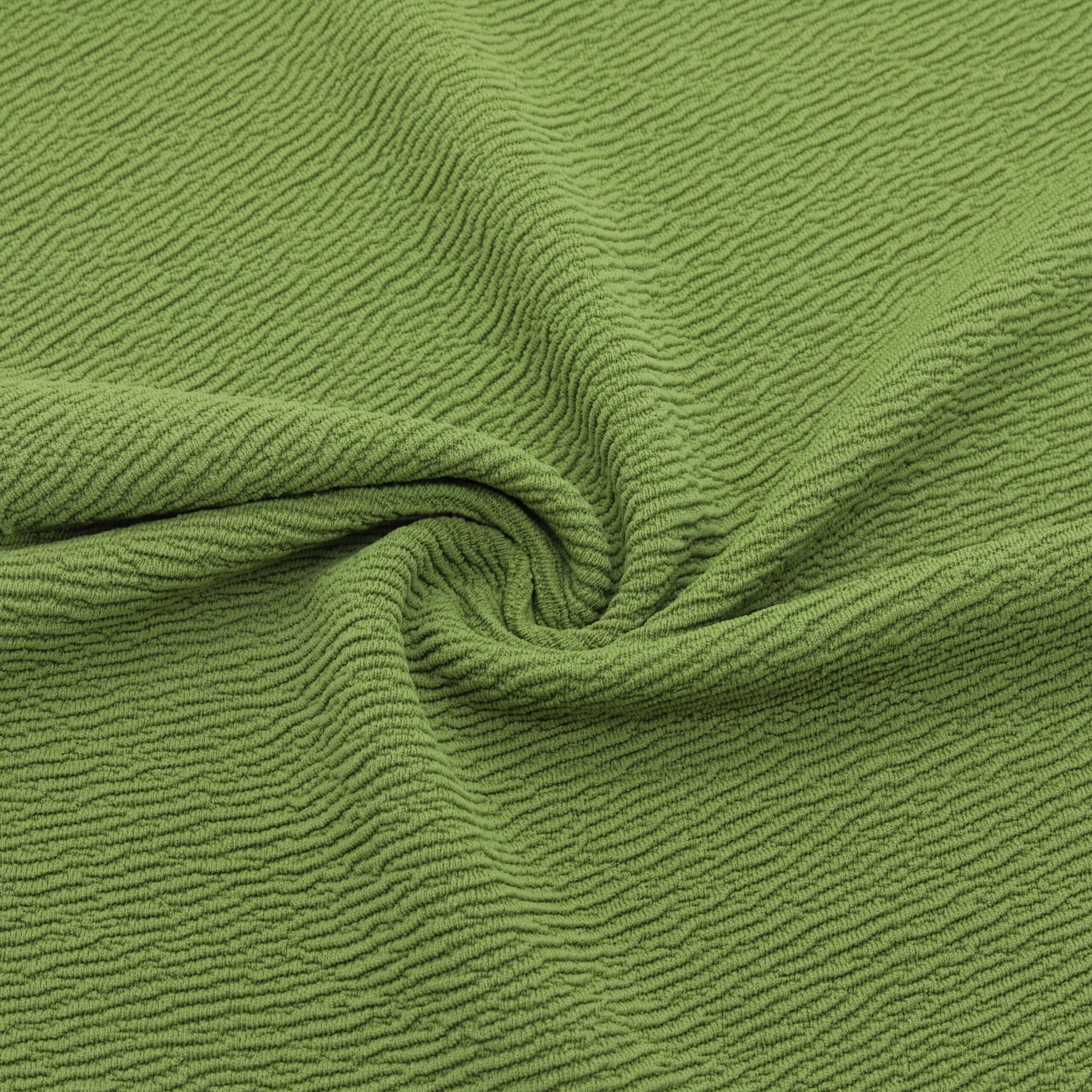 Tessuto jacquard testurizzato riciclato, verde oliva | D'YRSAN Tessuto jacquard testurizzato riciclato Verde oliva · DY72527 · D'YRSAN